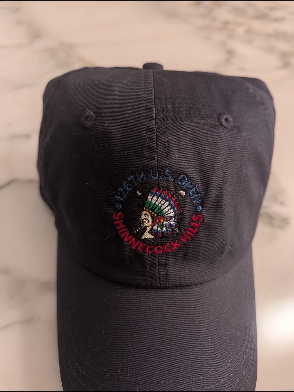 Shinnecock Hills 126th U.S. Open Navy Baseball Cap